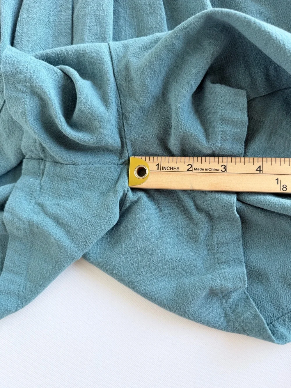 Automet teal linen